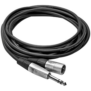 Hosa HSX-003 Balanced 1/4" TRS Male to 3-Pin XLR Male Cable