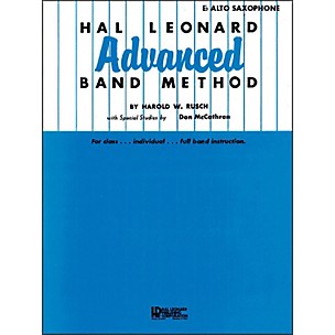 Hal Leonard Hal Leonard Advanced Band Method -E Flat Alto Saxophone