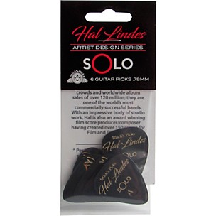 Mick's Picks by D'Andrea USA Hal Lindes sOlo Guitar Picks