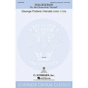 G. Schirmer Hallelujah Chorus (from The Messiah) VoiceTrax CD Composed by G.F. Händel