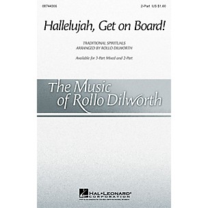 Hal Leonard Hallelujah, Get on Board ShowTrax CD Arranged by Rollo Dilworth