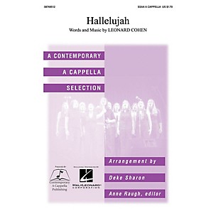 Contemporary A Cappella Publishing Hallelujah SSAA A CAPPELLA arranged by Deke Sharon