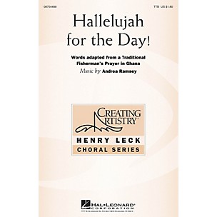 Hal Leonard Hallelujah for the Day! TTB composed by Andrea Ramsey