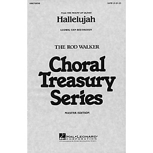 Hal Leonard Hallelujah (from The Mount of Olives) SATB arranged by Rod Walker