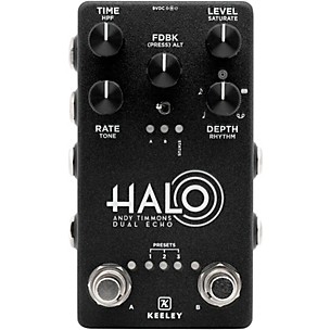 Keeley Halo Andy Timmons Dual Echo Signature Effects Pedal -