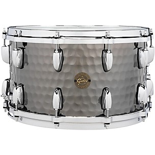 Gretsch Drums Hammered Black Steel Snare