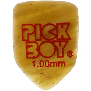 Pick Boy Hand-Crafted Natural Horn Homebase Guitar Pick