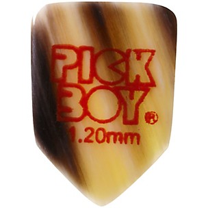 Pick Boy Hand-Crafted Natural Horn Homebase Guitar Pick