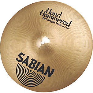 Sabian Hand Hammered Bright Hi-Hats Brilliant