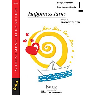 Faber Piano Adventures Happiness Runs (Early Elem/Level 1 Piano Duet) Faber Piano Adventures® Series