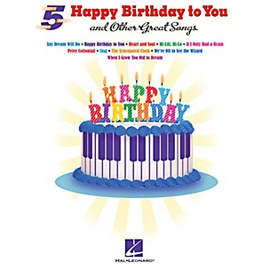 Hal Leonard "Happy Birthday To You" And Other Great Songs For 5-Finger Piano