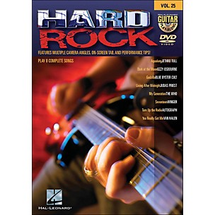 Hal Leonard Hard Rock - Guitar Play-Along DVD Volume 25