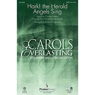 PraiseSong Hark! The Herald Angels Sing SATB arranged by Richard Kingsmore