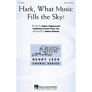Hal Leonard Hark, What Music Fills the Sky! SATB arranged by Andrea Ramsey