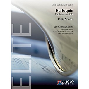 Anglo Music Press Harlequin (Grade 6 - Score Only) Concert Band Level 5 Composed by Philip Sparke