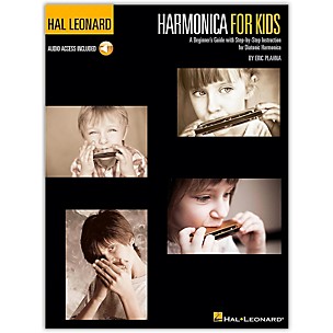 Hal Leonard Harmonica for Kids - A Beginner's Guide with Step-by-Step Instruction for Diatonic Harmonica (Book/Online Audio)