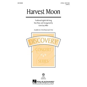 Hal Leonard Harvest Moon (Discovery Level 2) 2-Part arranged by Cristi Cary Miller