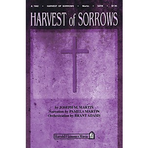 Shawnee Press Harvest of Sorrows SATB composed by Joseph M. Martin