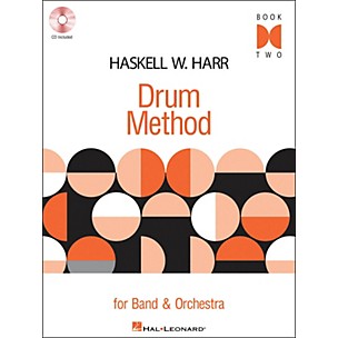 Hal Leonard Haskell W. Harr Drum Method Book 2 Book/CD for Band & Orchestra