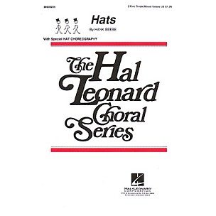 Hal Leonard Hats 2-Part composed by Hank Beebe