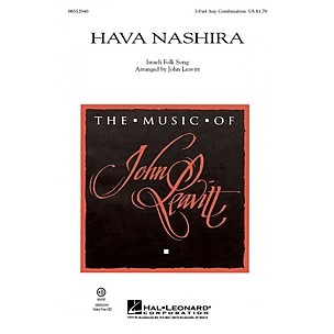 Hal Leonard Hava Nashira VoiceTrax CD Arranged by John Leavitt