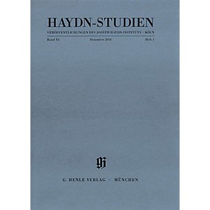 G. Henle Verlag Haydn Studien Series - Series II, Volume 1, December 2014 Henle Periodicals Softcover by Josef Haydn