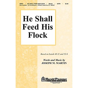 Hal Leonard He Shall Feed His Flock (SATB)