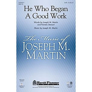 Shawnee Press He Who Began a Good Work Studiotrax CD Composed by Joseph M. Martin