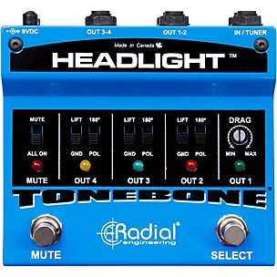 Radial Engineering Headlight Guitar Amp Selector Pedal