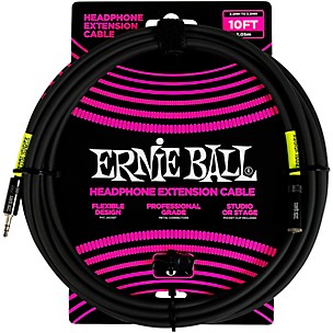 Ernie Ball Headphone Extension Cable 3.5mm to 3.5mm