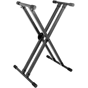 On-Stage Heavy-Duty Deluxe X ERGO-LOK Keyboard Stand