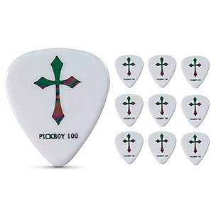 Pick Boy Heavy Metal Cross Celltex Guitar Picks