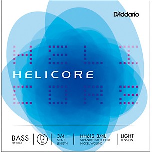 D'Addario Helicore Hybrid Series Double Bass D String