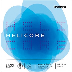 D'Addario Helicore Hybrid Series Double Bass Low B String