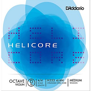 D'Addario Helicore Octave Series Violin D String