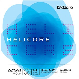 D'Addario Helicore Octave Series Violin G String