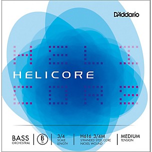 D'Addario Helicore Orchestral Series Double Bass Low B String