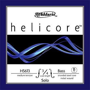 D'Addario Helicore Solo Series Double Bass Low B String