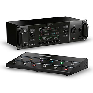 Line 6 Helix Multi-Effects Guitar Rack With Foot Controller