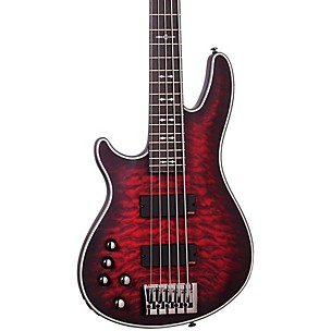 Schecter Guitar Research Hellraiser Extreme-5 Left-Handed Electric Bass Guitar