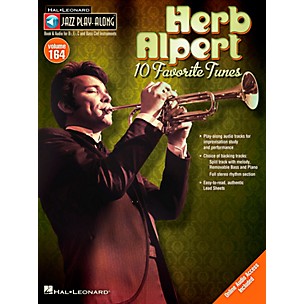 Hal Leonard Herb Alpert - Jazz Play-Along Volume 164 Book/CD