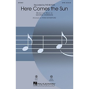 Hal Leonard Here Comes The Sun ShowTrax CD by The Beatles Arranged by Paris Rutherford