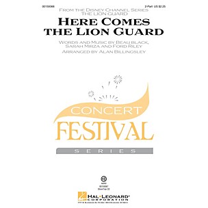 Hal Leonard Here Comes the Lion Guard 2-Part by Beau Black arranged by Alan Billingsley
