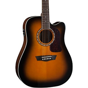 Washburn Heritage 10 Series Dreadnought Cutaway Acoustic Electric Guitar