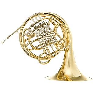 Hans Hoyer Heritage 6802 Bb/F Double French Horn String Mechanism