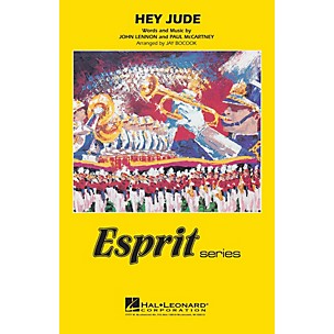 Hal Leonard Hey Jude Marching Band Level 3 by The Beatles Arranged by Jay Bocook