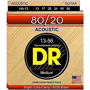 DR Strings Hi-Beam 80/20 Medium Heavy Acoustic Guitar Strings