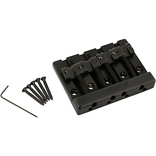 Fender HiMass 4-String Bass Bridge Assembly with Zinc Saddles