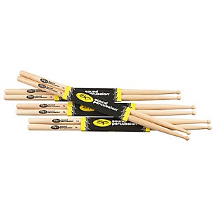 Sound Percussion Labs Hickory Drum Sticks 4-Pack