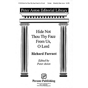 PAVANE Hide Not Thou Thy Face SATB arranged by Peter Aston